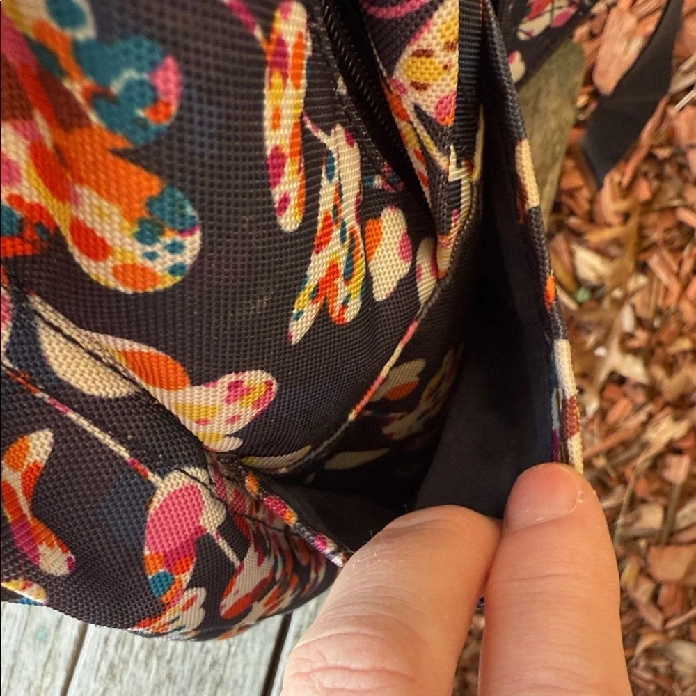 Vera Bradley Multicolor Light Up Study Hall Floral Backpack